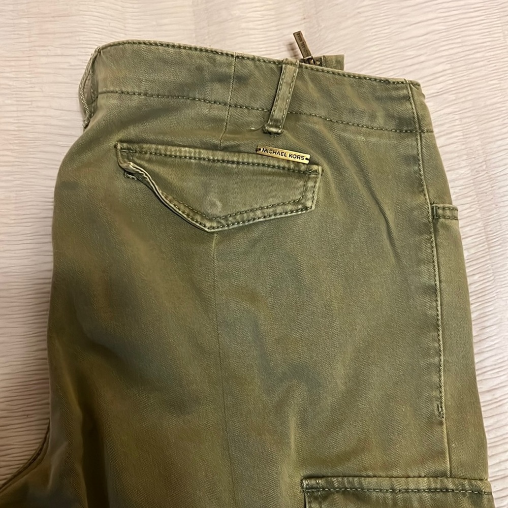 Michael Kors chino pants with cargo pockets.